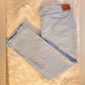 Levi’s Baby Blue Straight Leg 505 Jean